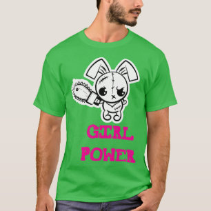 Camiseta Chica Power Cute toon Voo Bunny 2