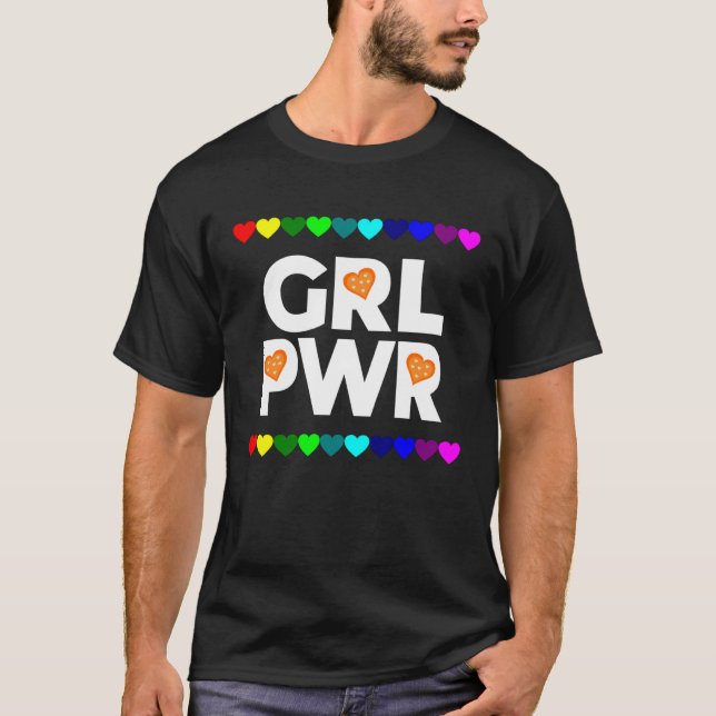 Camiseta Chica Power GRL PWR (Anverso)