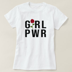Camiseta Chica Power Moderno Feminist Bold GRL PWR