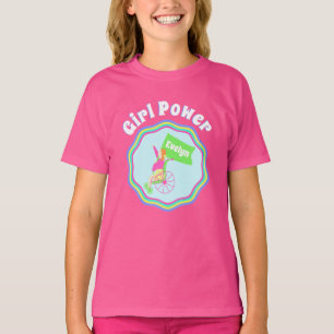 Camiseta Chica Power Wheelchair Personalizado