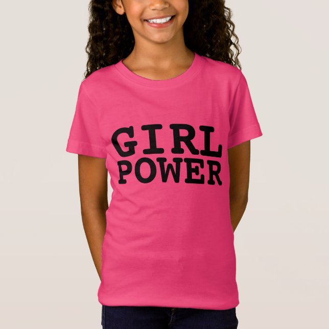 CAMISETA CHICA POWERS CHICAS PINK T-SHIRS (Anverso)