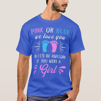 Camiseta Chica Premium T-Shirt de Revelación de Género