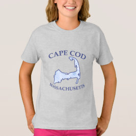 Camiseta Chica Preppy Blue Striped Cape Cod