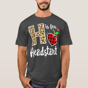 Camiseta Chica Primer Día Inicio Leopardo Plaid Back School