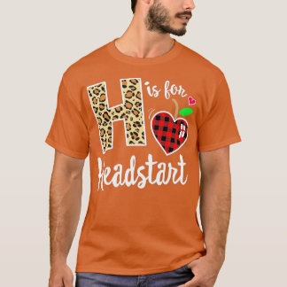 Camiseta Chica Primer Día Inicio Leopardo Plaid Back School