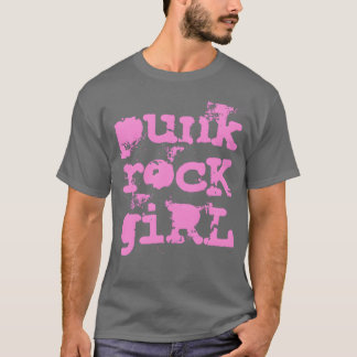 Camiseta Chica Punk Rock divertida