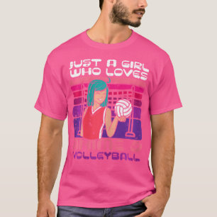 Camiseta Chica que ama a los Chicas de Otaku, jugador de vo