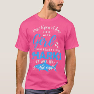 Camiseta Chica que ama a los Chicas tiburones regalo de tib