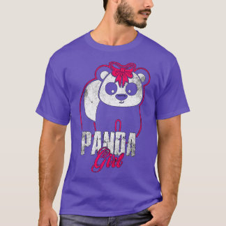 Camiseta Chica que ama a Pandas Panda Chica