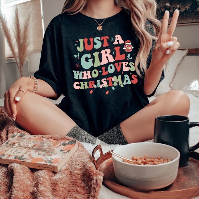 Camiseta Chica que ama Navidades (Subido por el creador)
