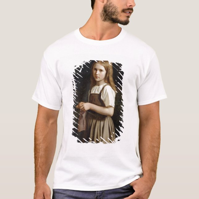 Camiseta Chica que hace punto, 1854 (Anverso)