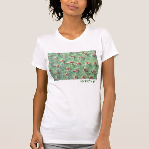 Camiseta chica rasguñosa