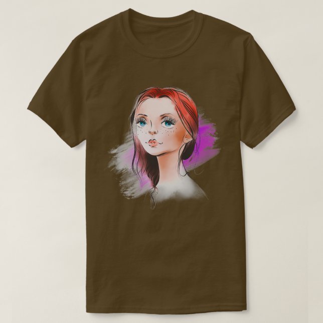 Camiseta Chica Redhead 19 (Diseño del anverso)