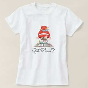 Camiseta Chica Redhead del Planificador de Planes Obtenidos