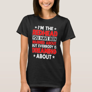 Camiseta Chica Redhead Ginger Reddish Hair
