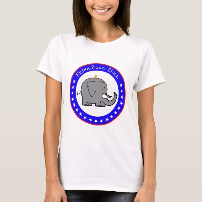 Camiseta chica republicana (Anverso)