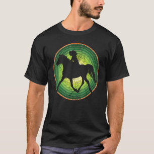 Camiseta Chica Retro Caballo Anio Ecuestre Ecuestre