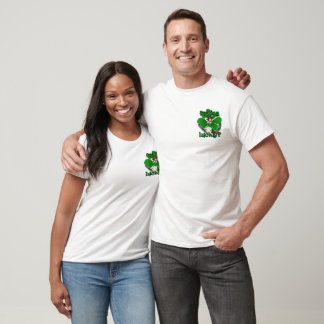 Camiseta Chica Retro Pinup Lucky Irish Pinup Shirt