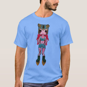 Camiseta Chica Retro Pixel