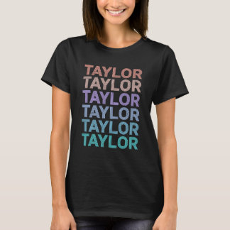 Camiseta Chica Retro TAYLOR Nombre Swift