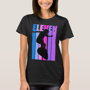Camiseta Chica Riding Waves 11º Surf Nacimiento Pink Surfe