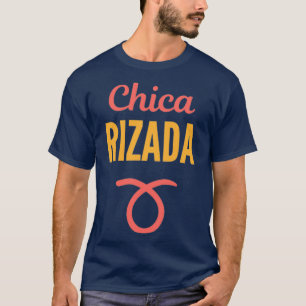 Camiseta Chica Rizada Curly Chica Hair