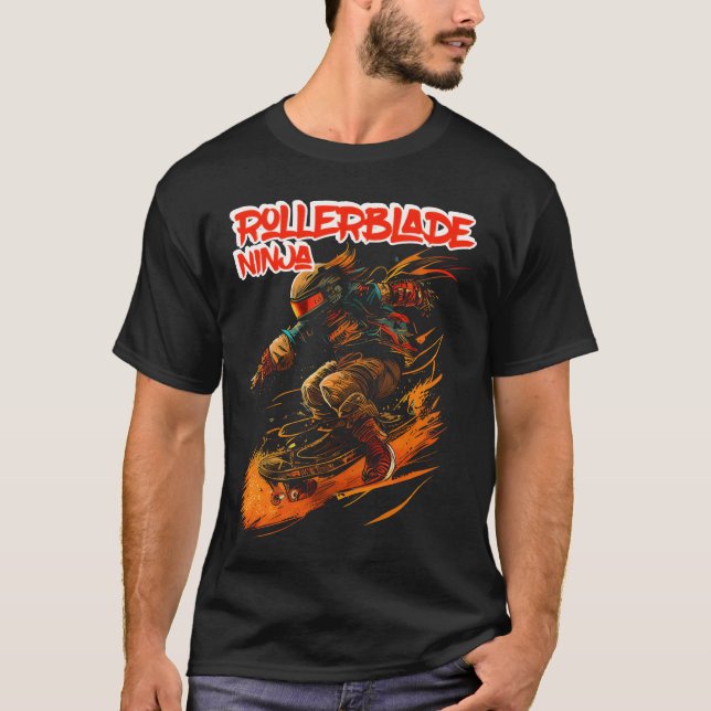 Camiseta chica Rollerblade Ninja (Anverso)