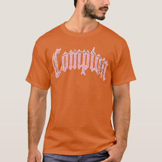 Camiseta Chica rosa de Compton