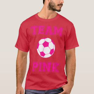 Camiseta Chica Rosado del equipo de fútbol bola género reve