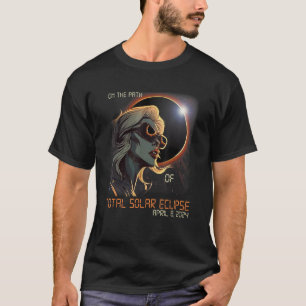 Camiseta Chica Rubio En El Camino De La Totalidad De La Ce