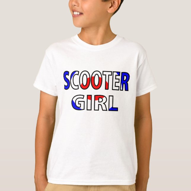 Camiseta Chica RWB de la vespa (Anverso)