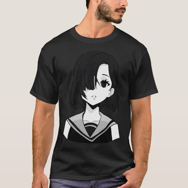 Camiseta Chica samurái. (Anverso)