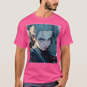 Camiseta Chica Samurai Anime