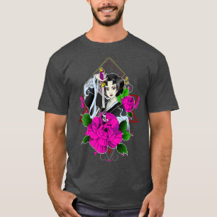 Camiseta Chica Samurai de Japón