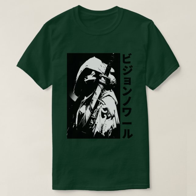 Camiseta Chica Samurai Japonés Ninja Hip Hop Estilo Urbano  (Diseño del anverso)