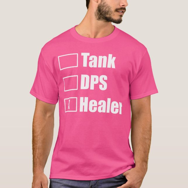 Camiseta Chica sanadora de JEBCo Gaming MMO (Anverso)