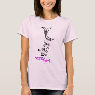 Camiseta chica sassy