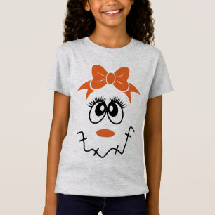 Camiseta Chica Scarecrow Face con Bow
