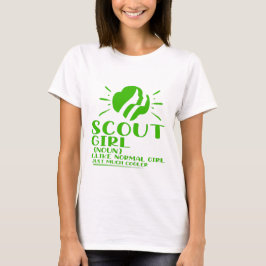 Camiseta Chica Scout Como Chica Normal Mucho Más Frío