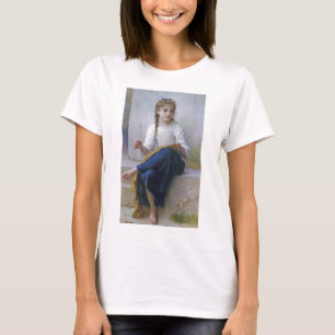 Camiseta Chica Sew, Bouguereau