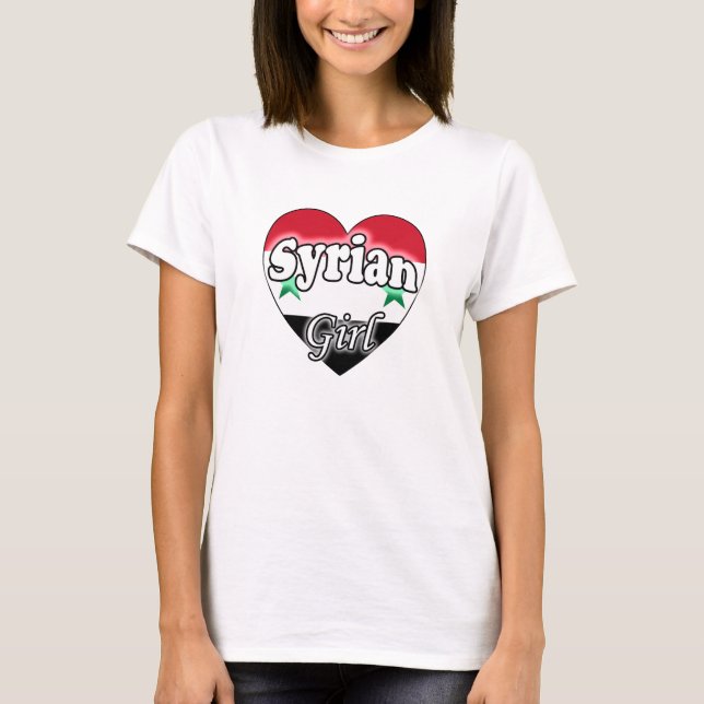 Camiseta Chica siria (Anverso)