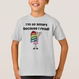 Camiseta Chica Smart porque leí