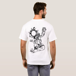 Camiseta Chica Snowboarder