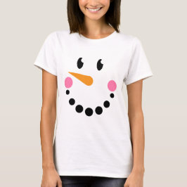 Camiseta chica Snowman (Diseño 1)