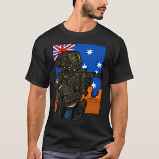 Camiseta Chica Soldado de Ciencia Ficción de Australia.