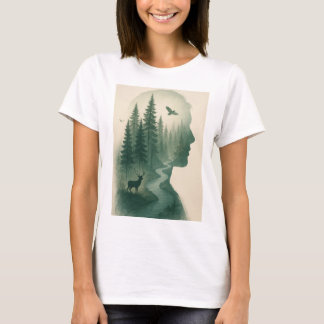 Camiseta Chica solitario
