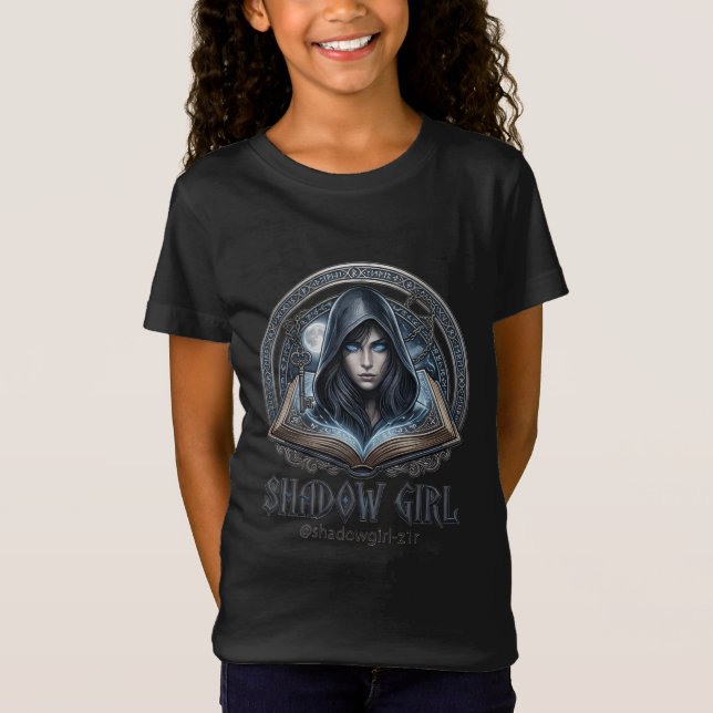 Camiseta chica sombra (Anverso)