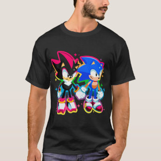 Camiseta chica sombra sónica