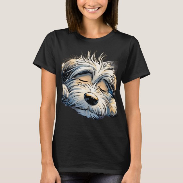 Camiseta Chica Soñolienta (Anverso)