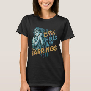 Camiseta Chica Sostengo Mis Anuncios En Modo De Lucha Estat